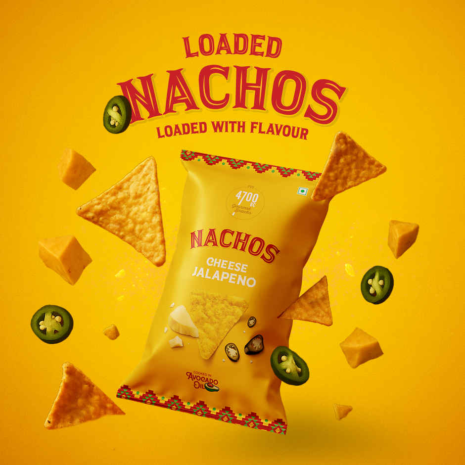4700BC Cheese & Jalapeno Nachos, made in Avocado Oil