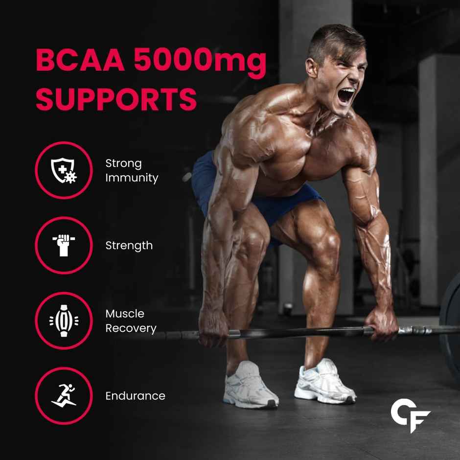 Carbamide Forte BCAA 5000mg Supplement Masala Watermelon Flavour