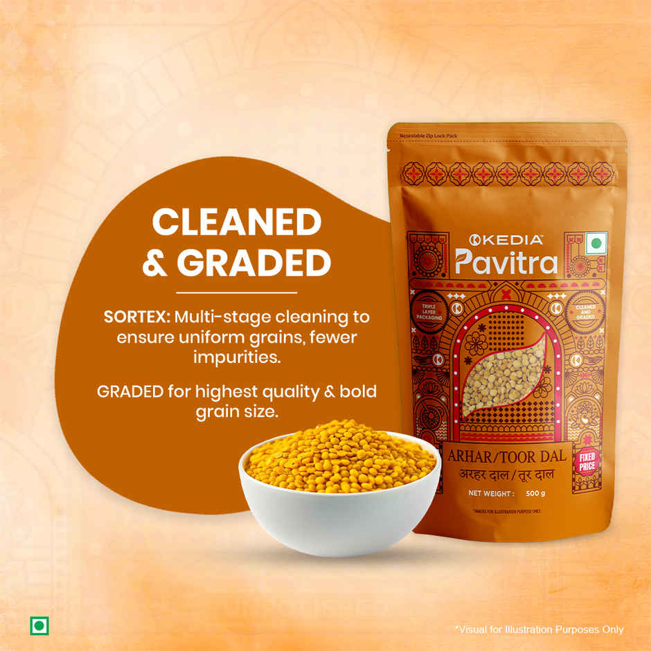 Kedia Pavitra Arhar Toor Dal