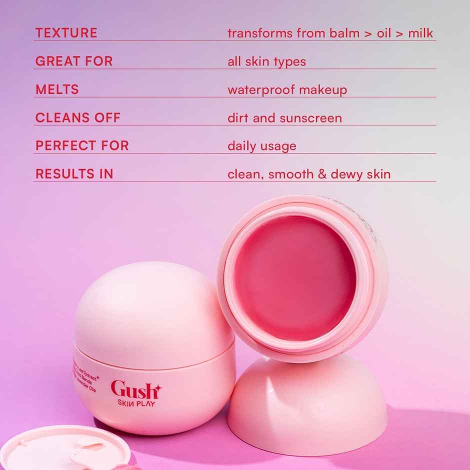 Gush Beauty Clean Slate Cleansing Balm