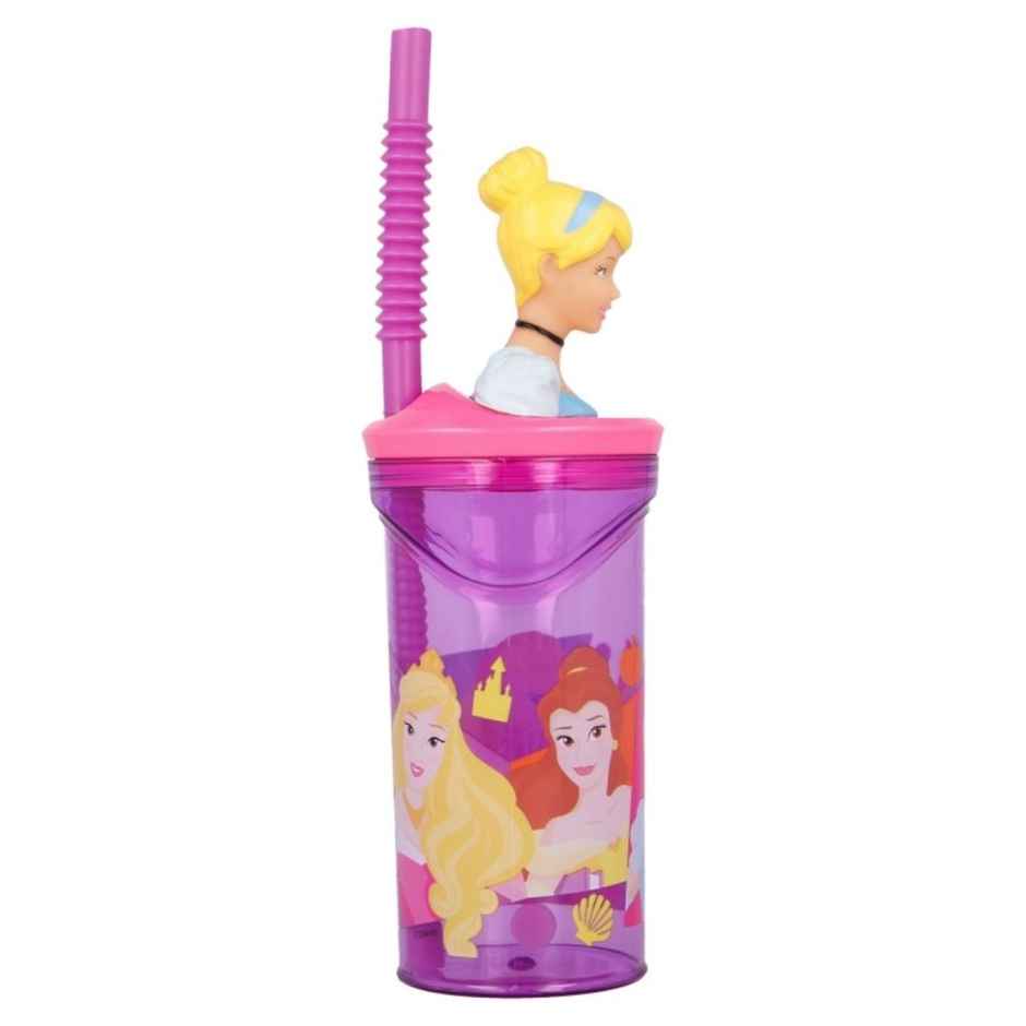 Disney Princess Character 3D Face Tumbler