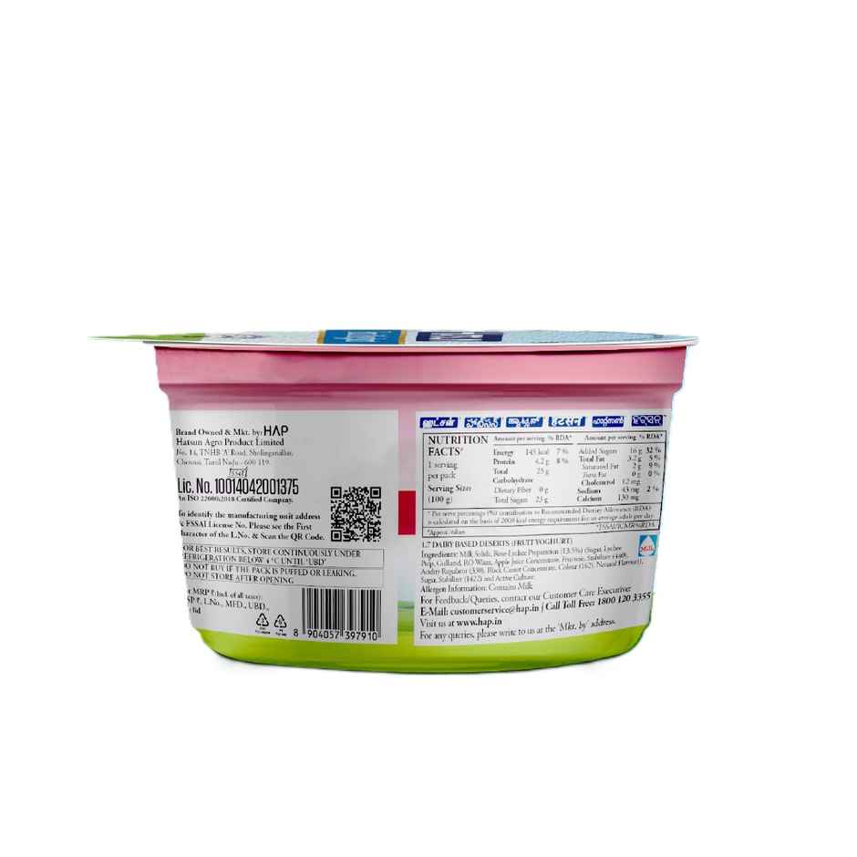 Hatsun Fruit Yoghurt Rose And Lychee
