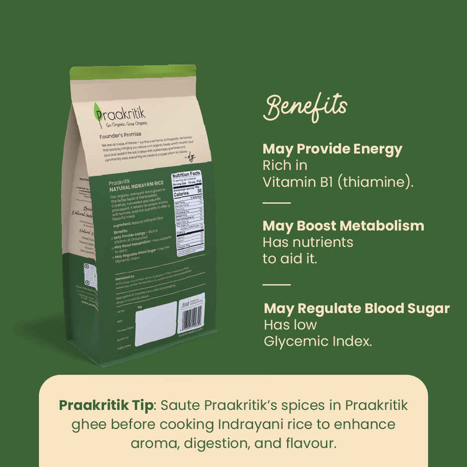 Praakritik Natural Indrayani Rice