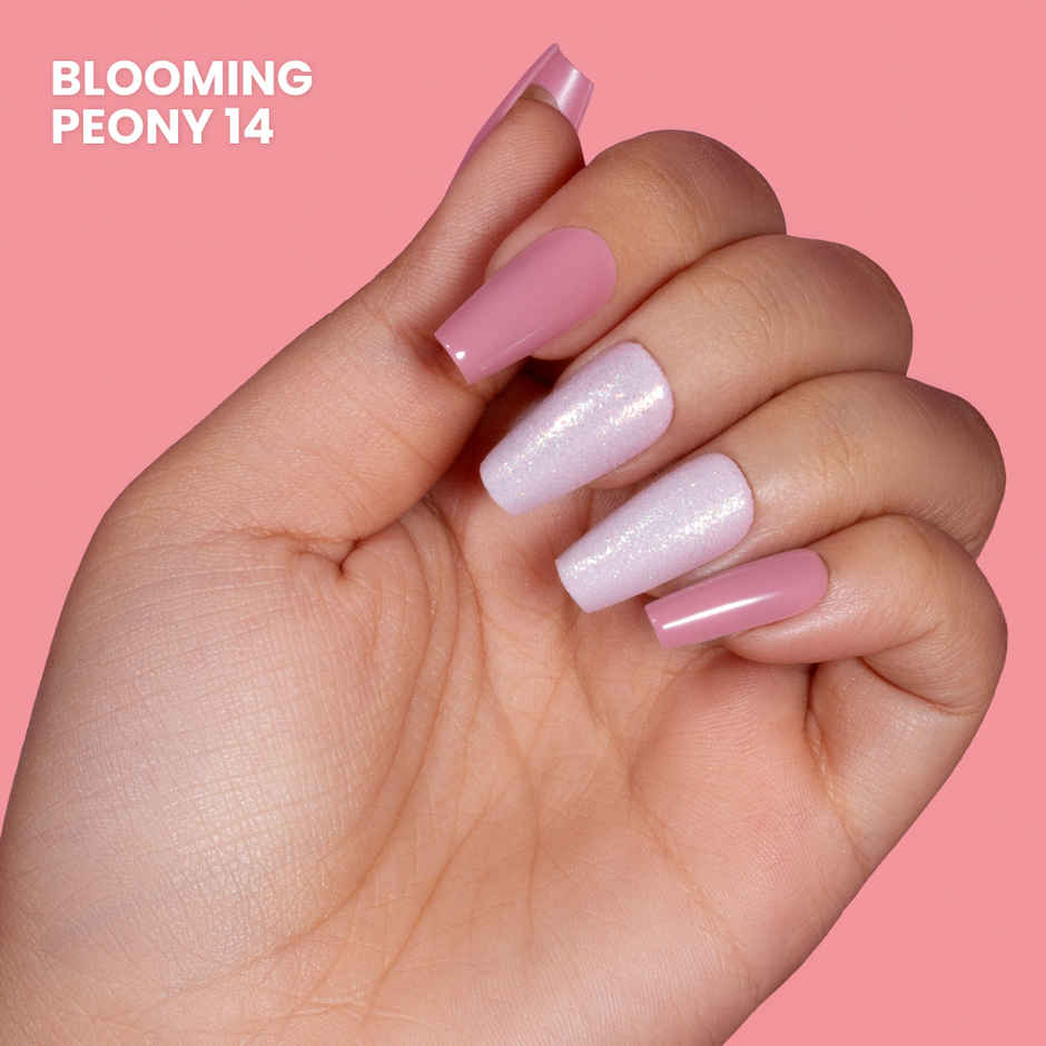 Typsy Beauty Press Play Instant Luxury Press-On Nails Kit - Blooming Peony 14