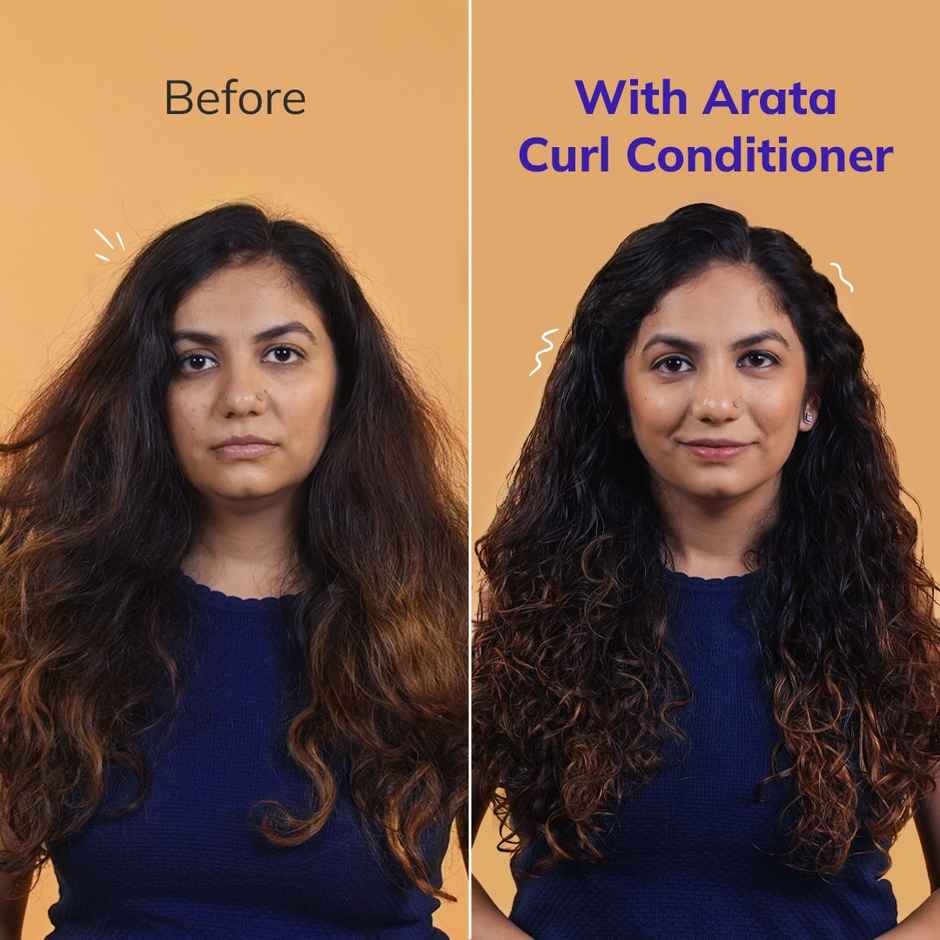 Arata Curl Conditioner (Detangling & Nourishing)