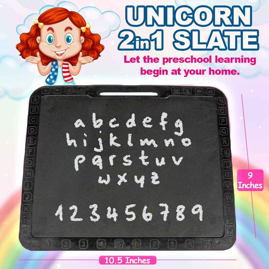 Ratna's My First Unicorn Slate 2In1