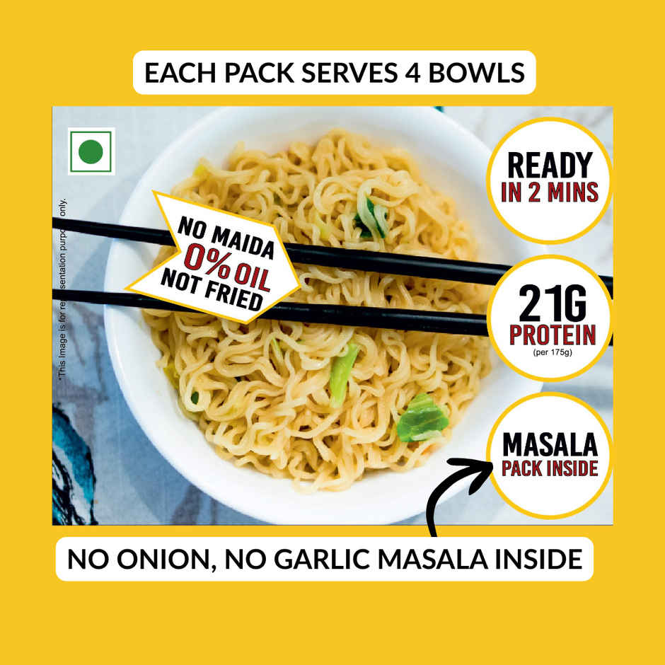 Naturally Yours Multi Millet Instant Noodles | High protein