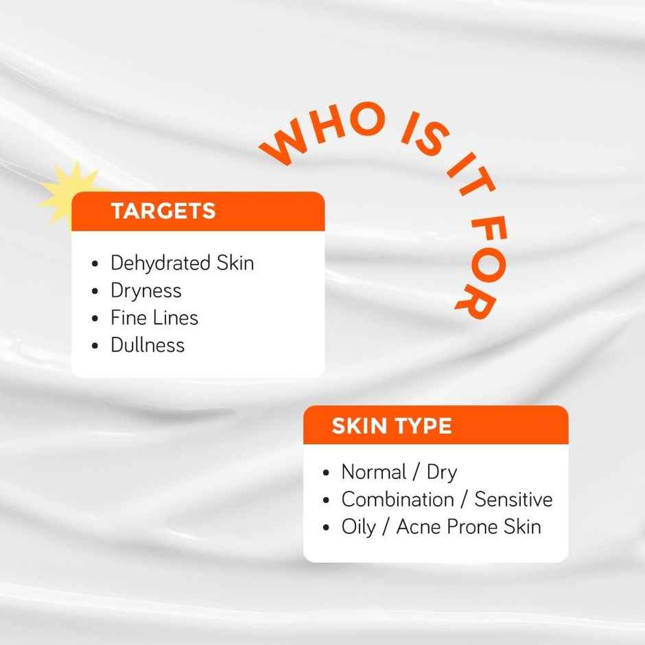 Moody Vitamin C Hydrating Fluid Sunscreen SPF 50 Pa +++ Mandarin Orange & Vitamin E (50 Ml)