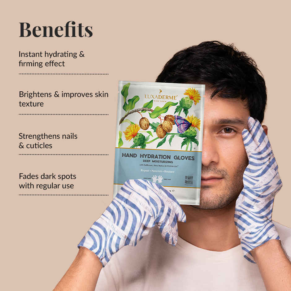 LuxaDerme Hand Hydration Gloves