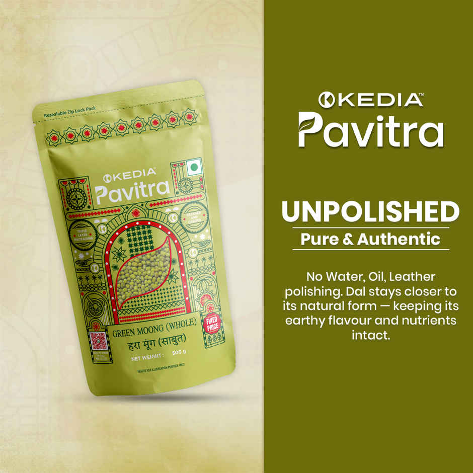 Kedia Pavitra Green Moong | Whole
