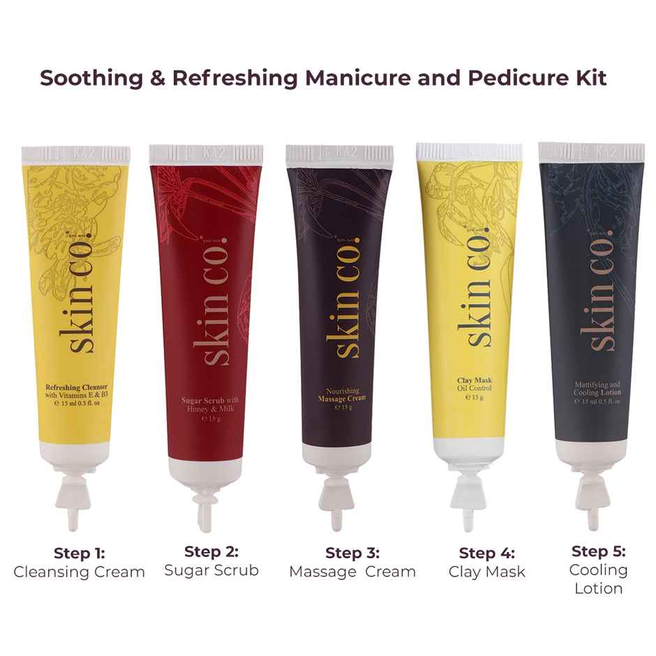 Skin Co. Nyc Brightening & Tan Removal Pedicure Manicure Spa Kit