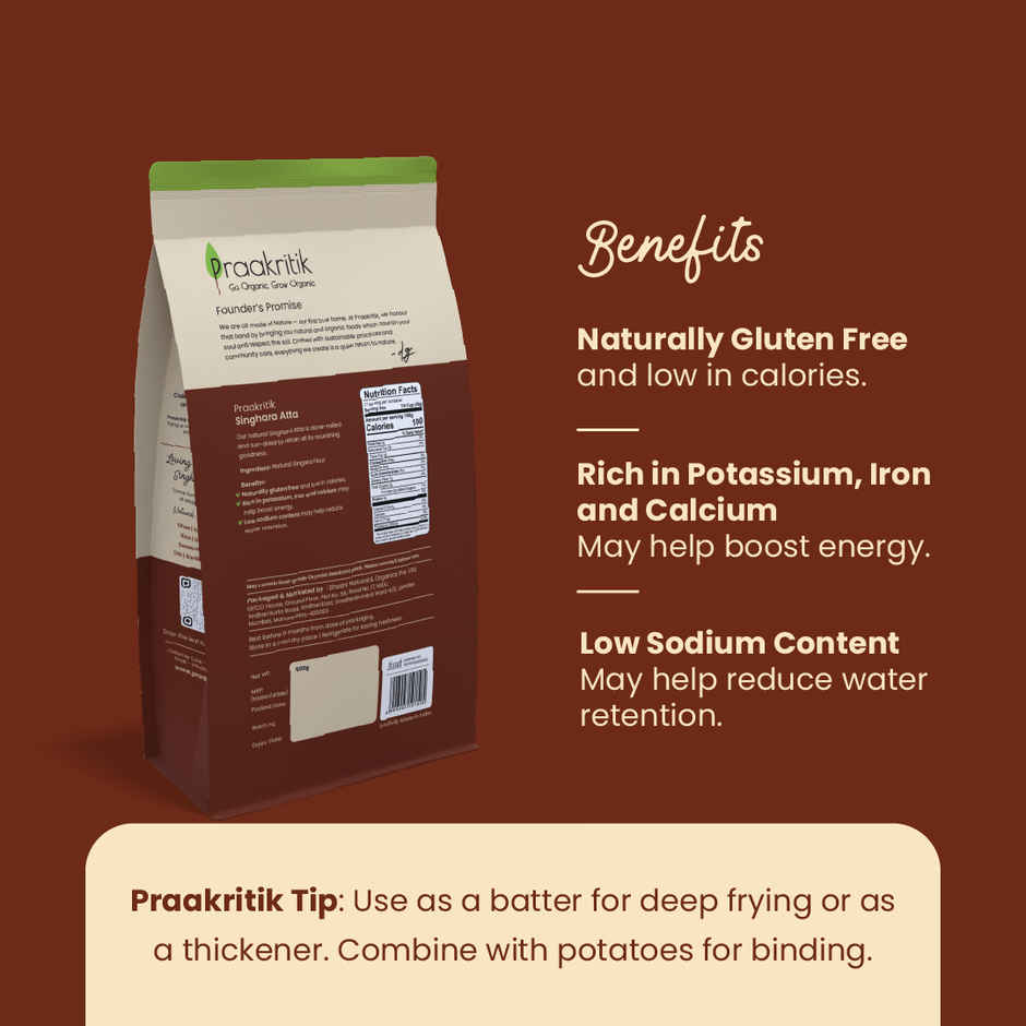 Praakritik Natural Singhara Atta