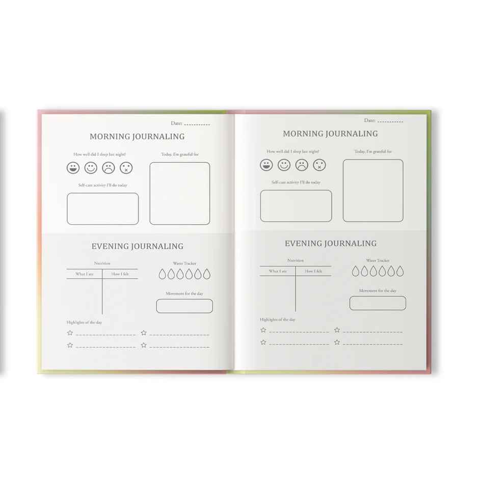 Itsy Bitsy Wellness Journal Colours of Life A5 176pages Ib