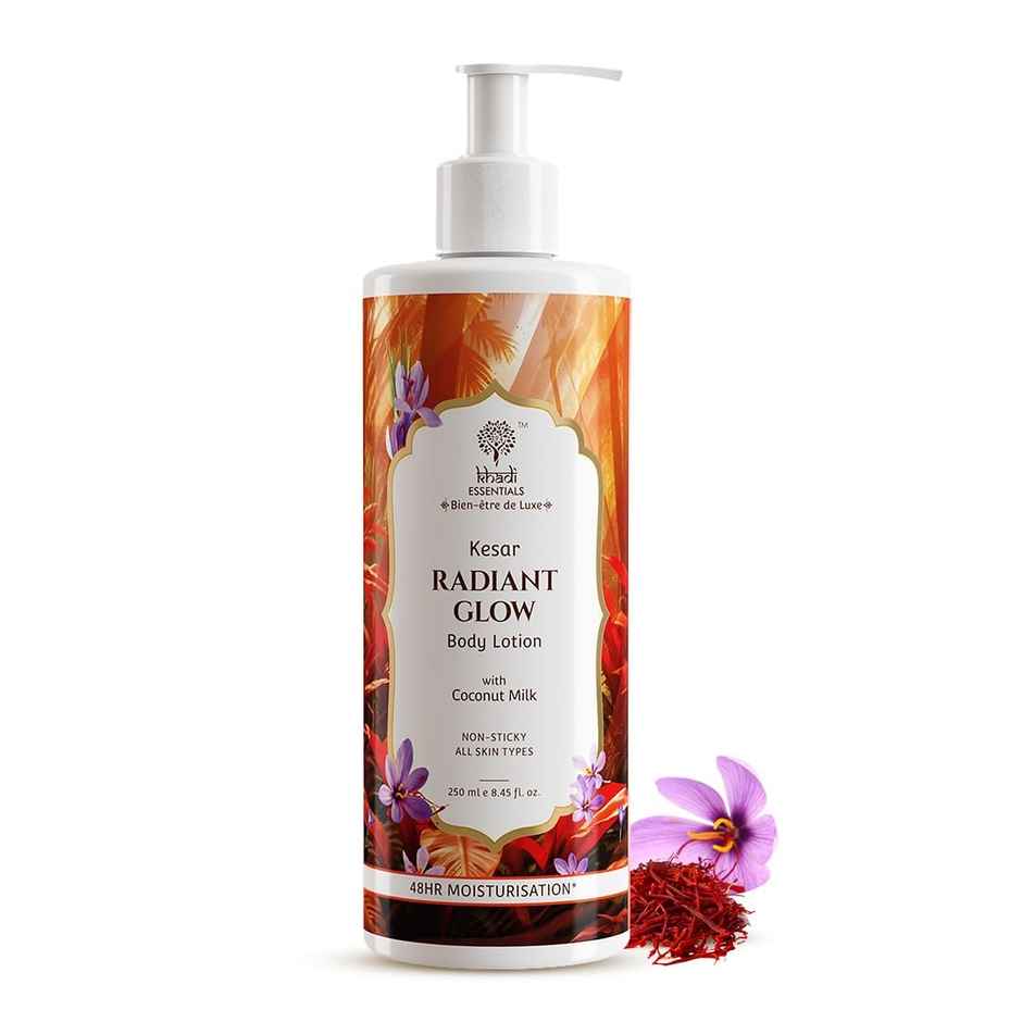 Khadi Essentials Nourishing Glow Body Milk With Kumkumadi Oil
