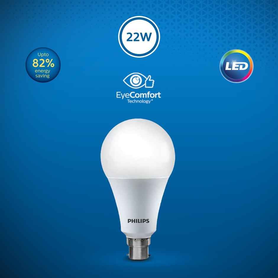 Philips LED AceBright 22W Crystal White | B22 Base Holder
