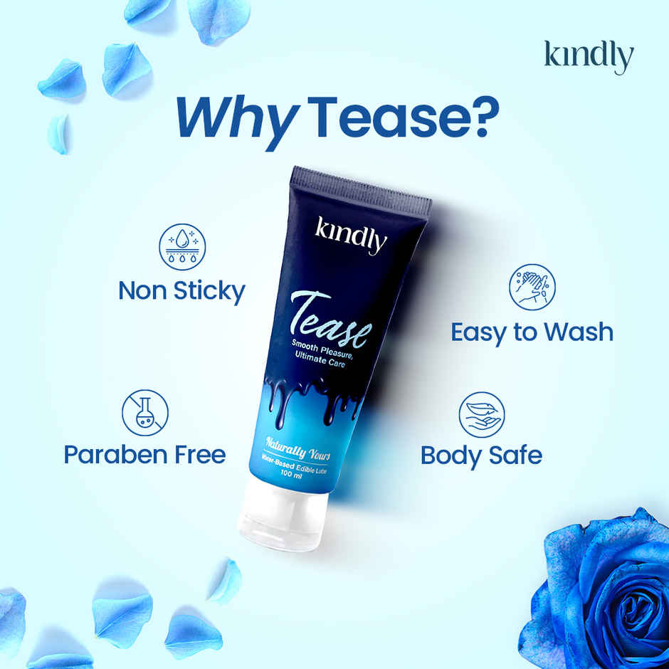 Kindly Health Tease Natural Lubes