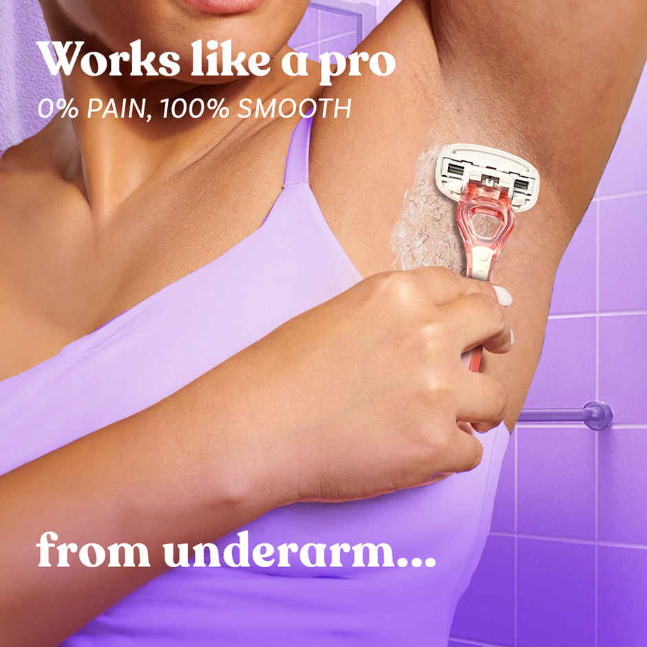 Bombae Flexi Pro Avosmooth Disposable Women's Razor | Violet