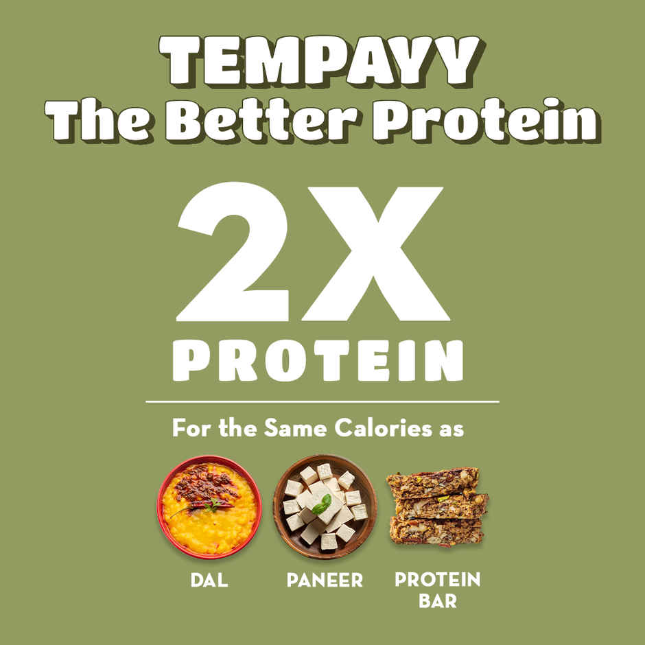 Hello Tempayy 38g Protein Tempeh Cubes - Low Fat & High Fibre Combo