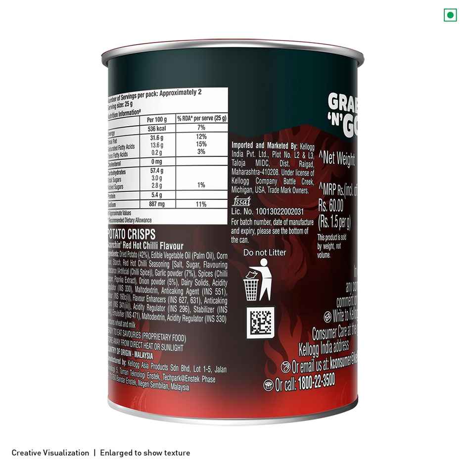 Pringles Scorchin Red Hot Chilli | Spicy & Crispy