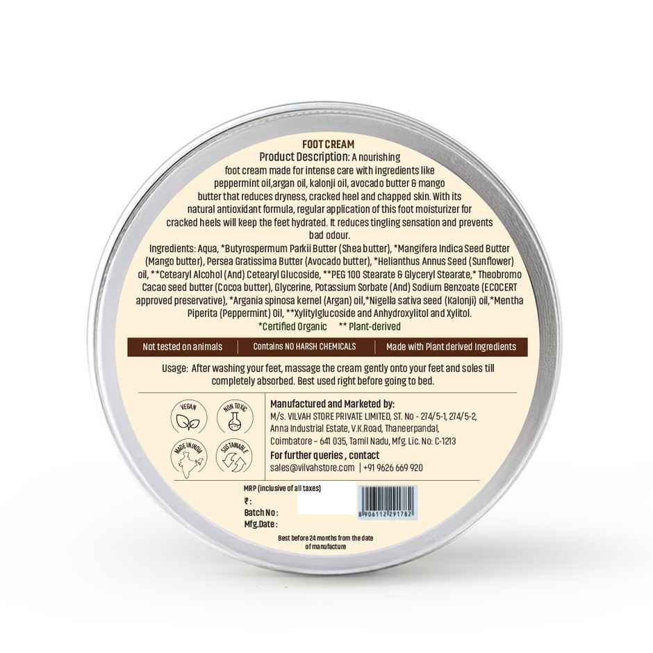 Vilvah Store Foot Cream