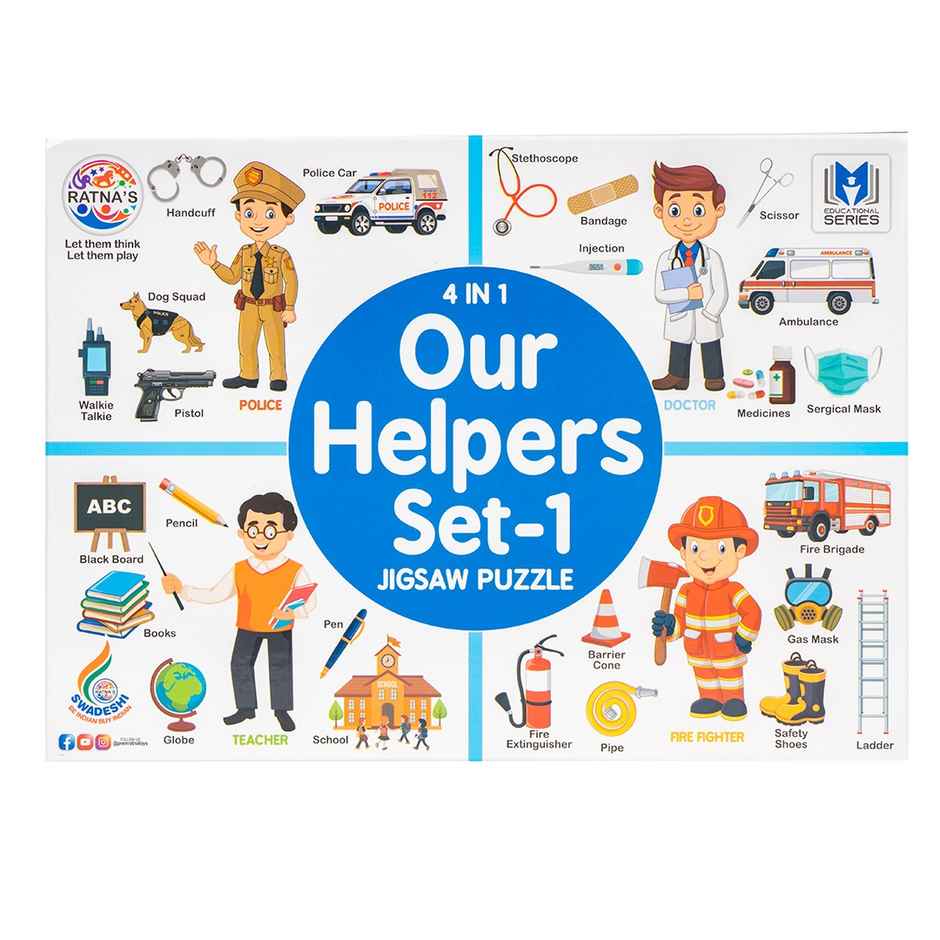 Ratna's 4In1 Our Helpers Set-1
