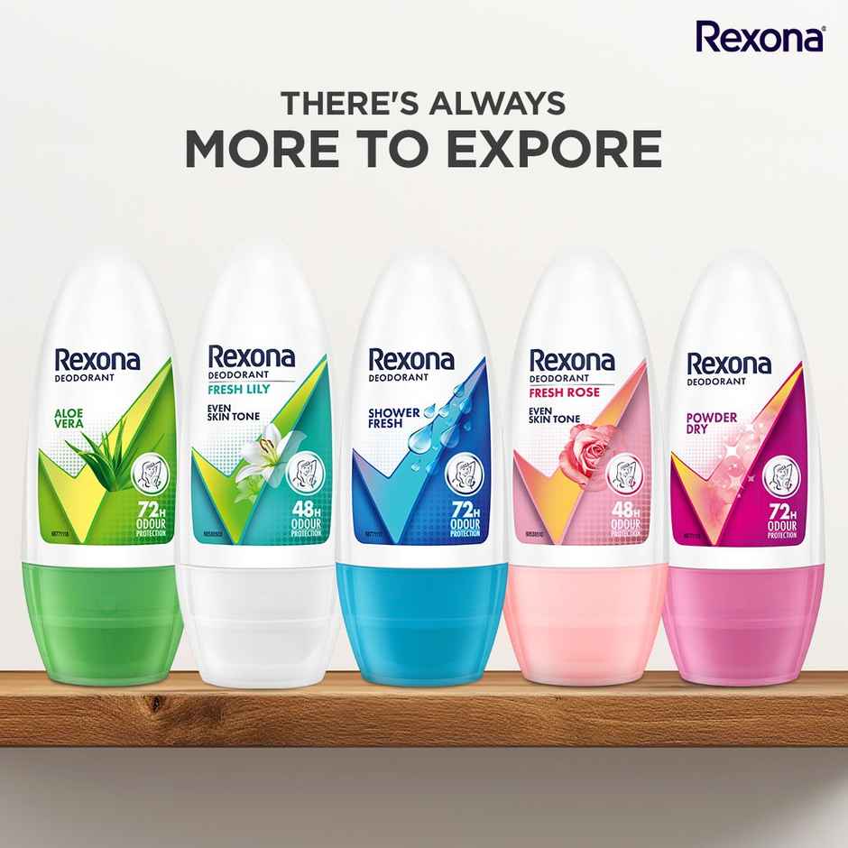 Rexona Shower Fresh Underarm Roll On Deodorant For Women