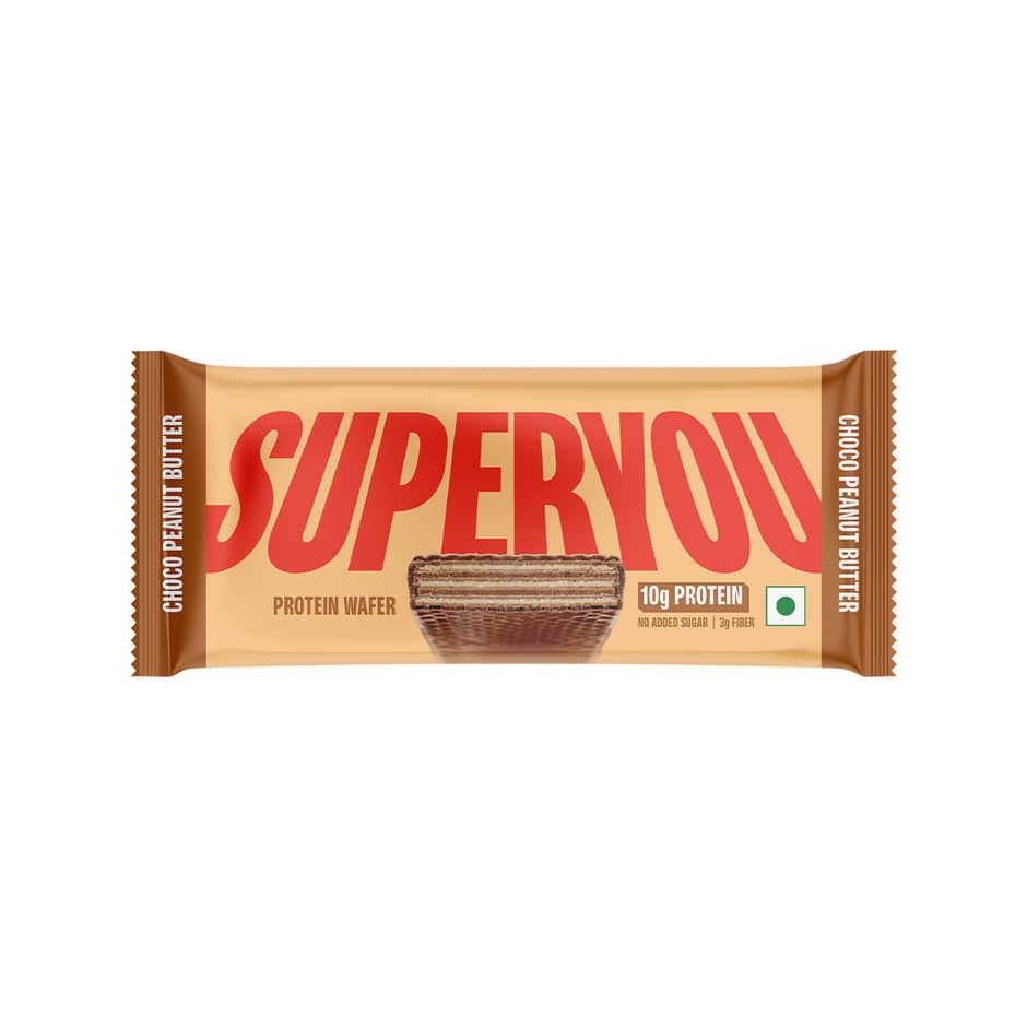 Superyou Peanut Butter Protein Wafer Bar Combo