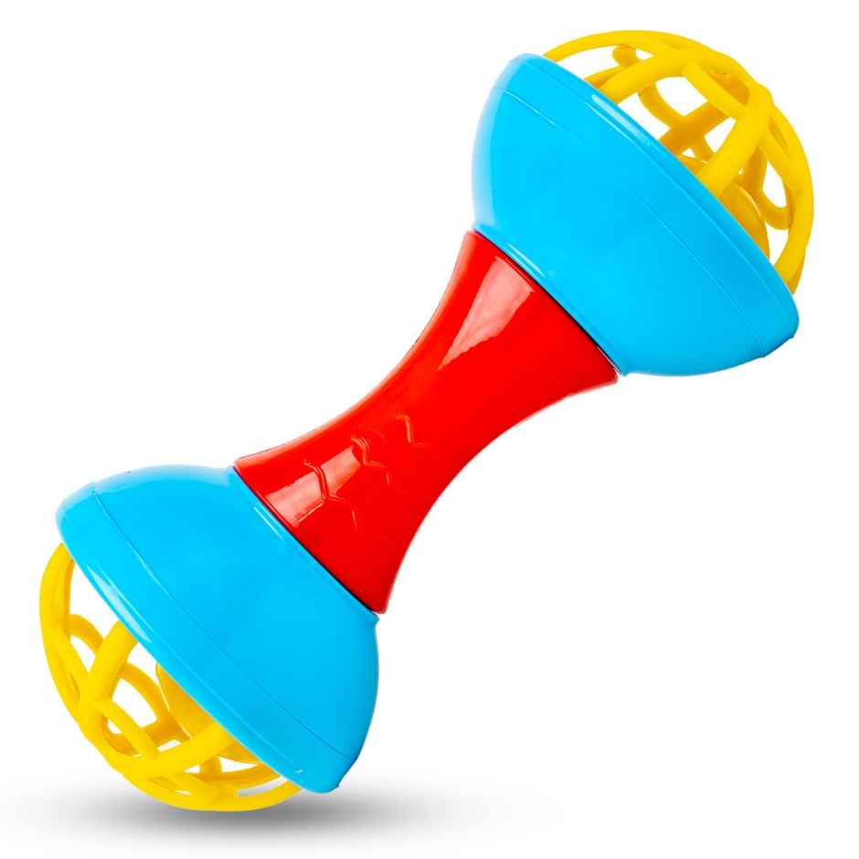 Ratna's Junior Dumbell Rattle | PVC | Assorted