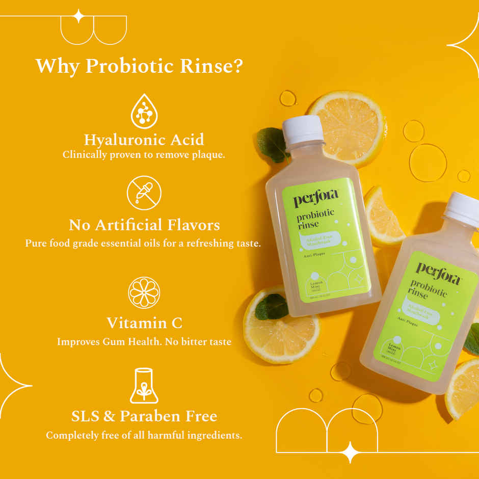 Perfora Alcohol Free Mouthwash (with Probiotics)