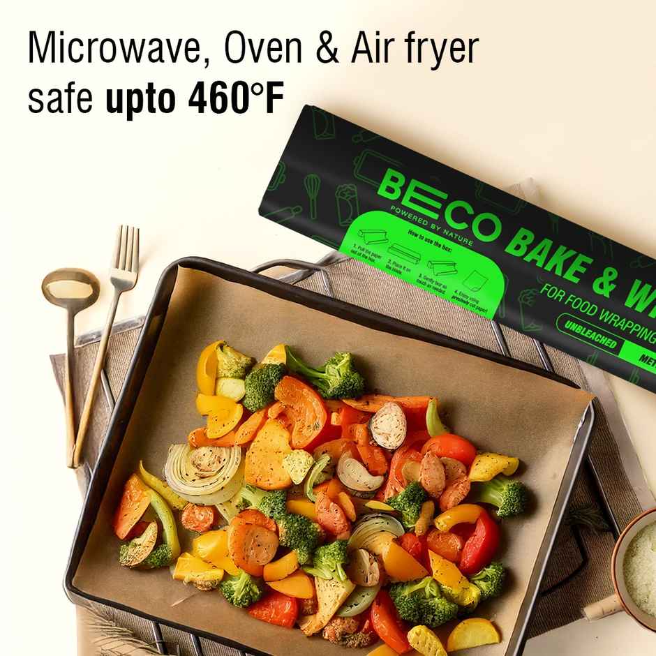 Beco Eco|Friendly Baking And Food wrapping Paper | 10 m Roll