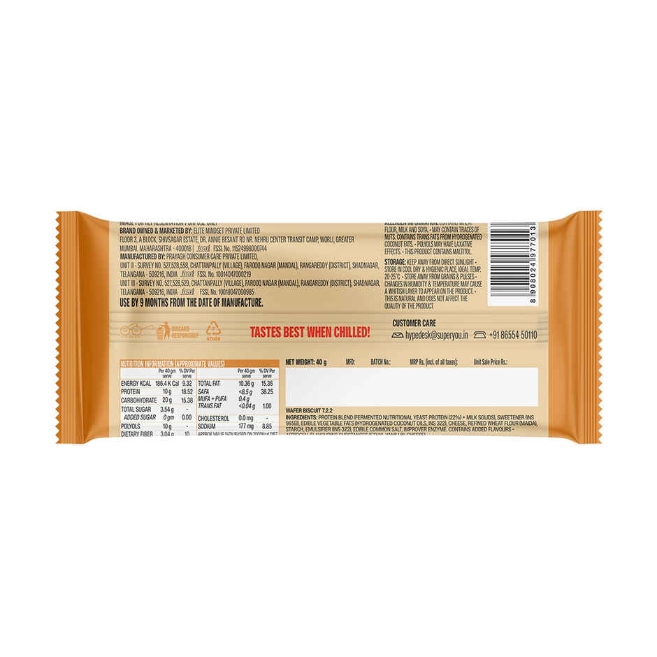 Superyou Cheese Protein Wafer Bar