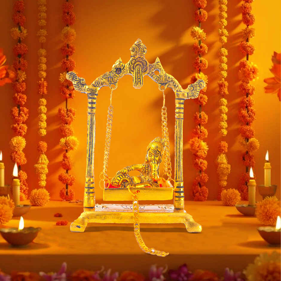 Palna Jhula | Gold Polish | Devnidhi