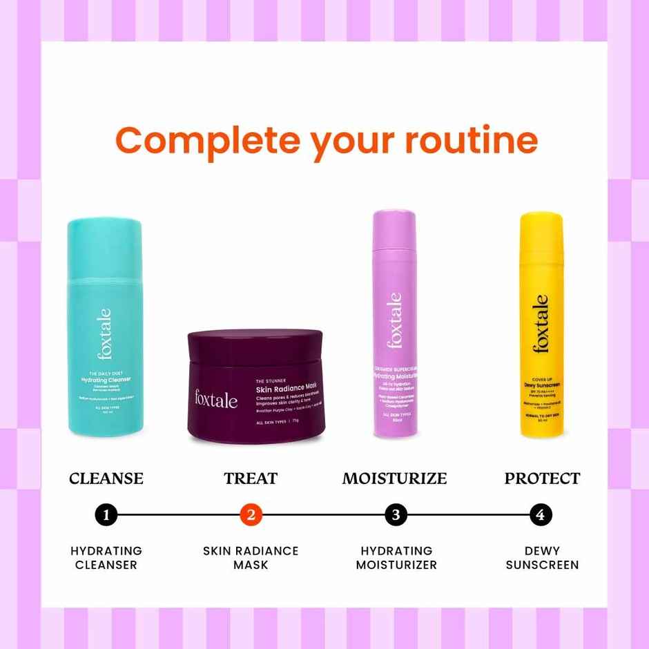 Foxtale Skin Radiance Face Mask for Detan