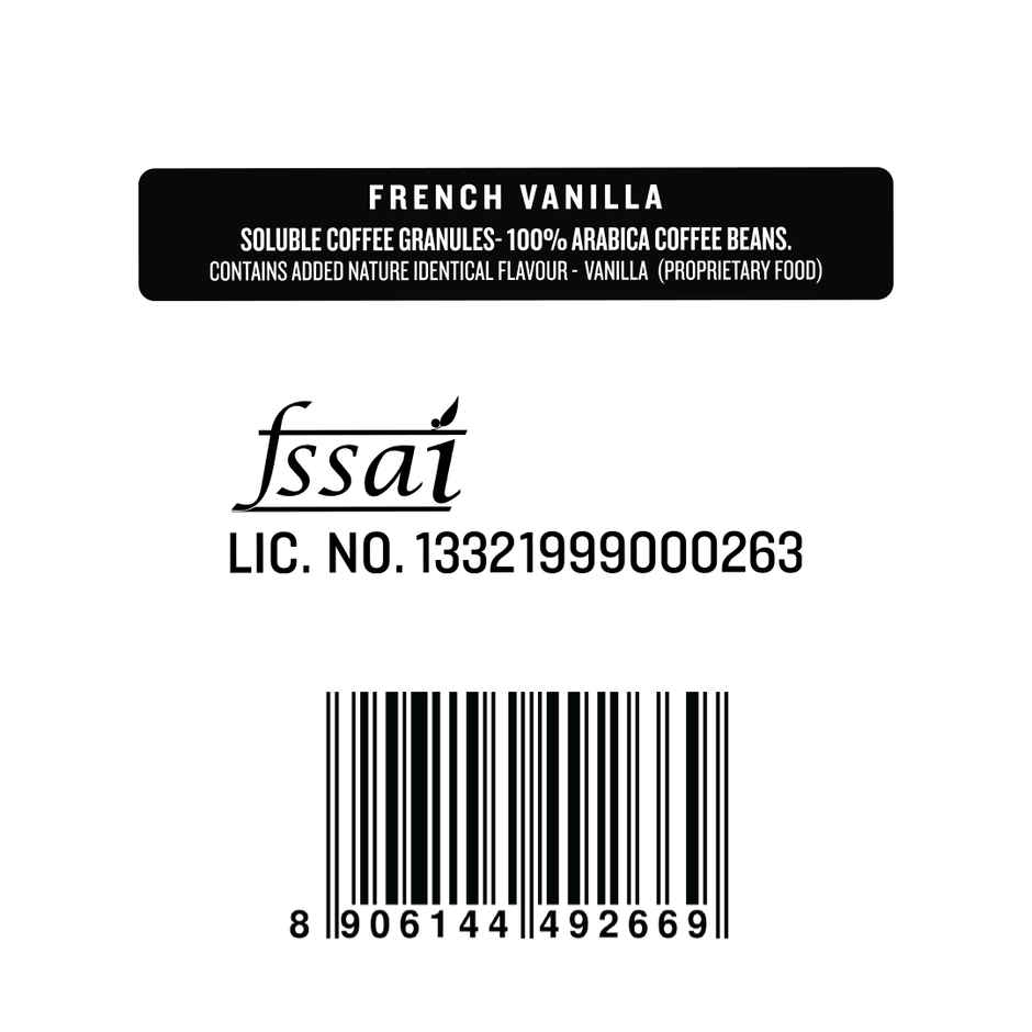 Sleepy Owl French Vanilla 100% Arabica Instant Coffee Sachets