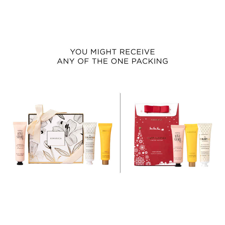 Kimirica Luxury Hand Cream Trio Gift Set | Premium Hand Moisturizing Creams for Gifting