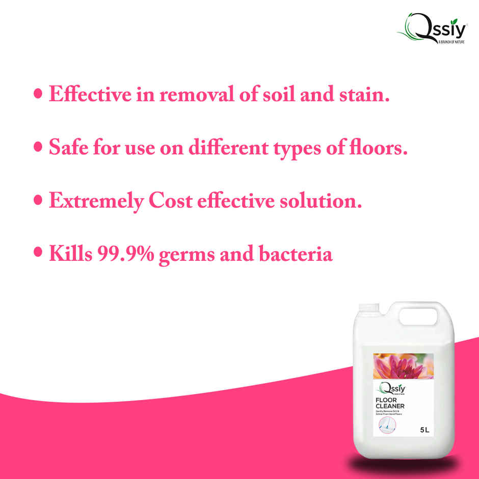 Qssiy Surface Cleaners and Floor Cleaners Liquids | Bathroom Surface Cleaning Liquid | Rose