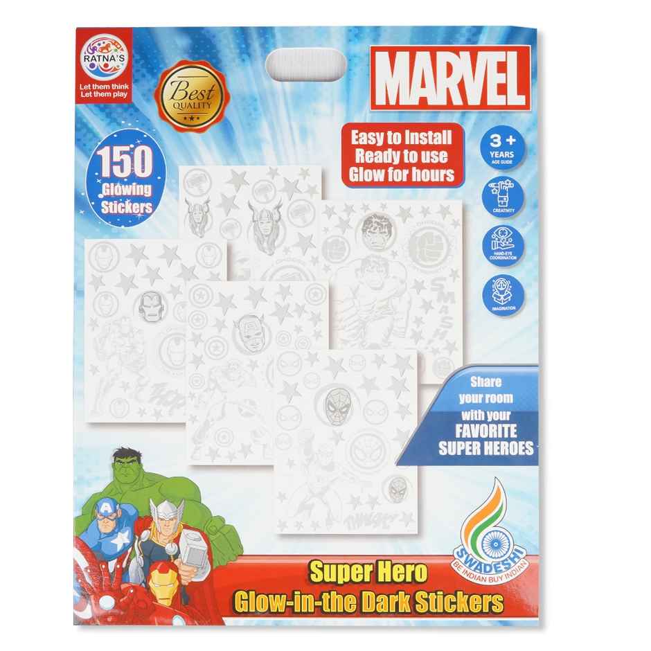 Ratna's Marvel - Super Hero Glow | Assorted