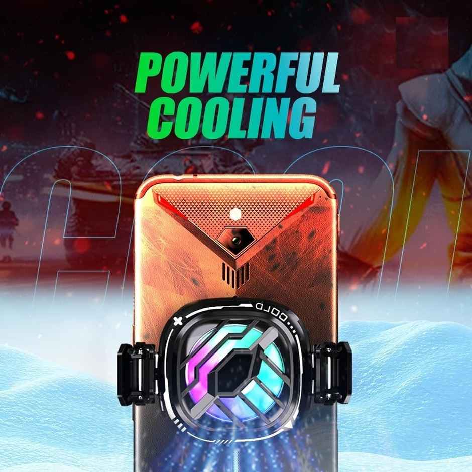 Elfora Magnetic Mobile Cooler for Gaming | Instant Cooling