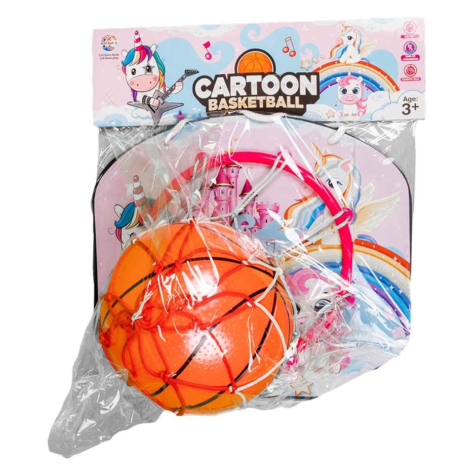 Ratna's Cartoon Basketball Unicorn