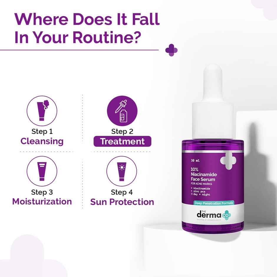 The Derma Co 10% Niacinamide Face Serum For Acne Marks