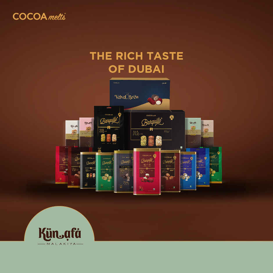 Cocoa Melts Dubai Pistachio Kunafa Chocolate Bar