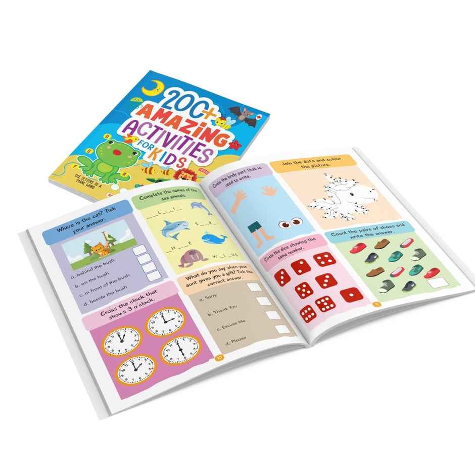 Brain Activity Book for Kids | 200+ Amazing Activities for Age 3+ | Kids Activity Book