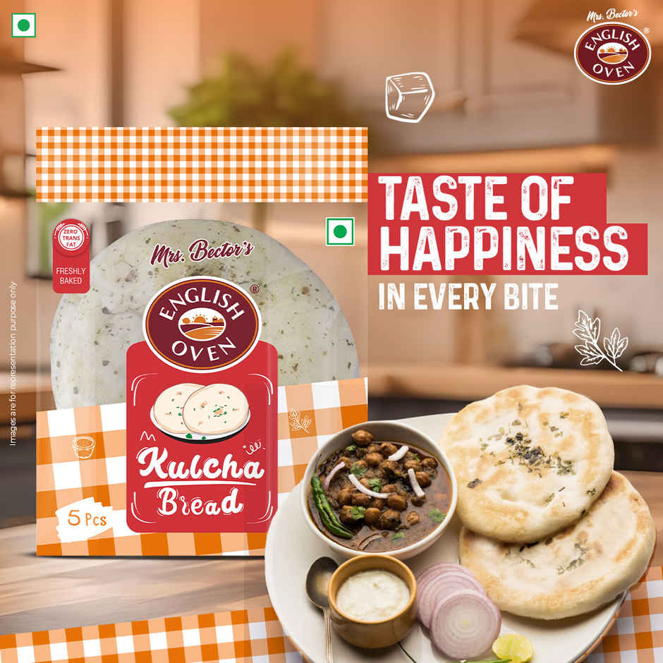 English Oven Kulcha Bread