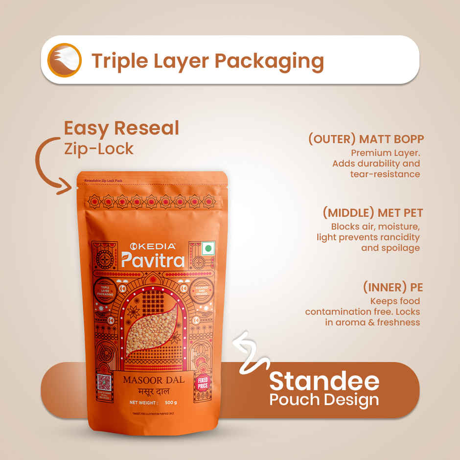 Kedia Pavitra Masoor dal
