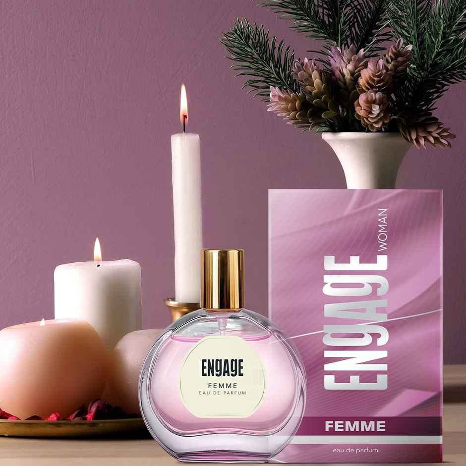 Engage Femme Eau De Parfum for Women | Citrus Floral | Long Lasting Fragrance