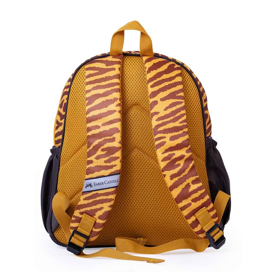 Faber Castell-School Bag- Pp1- Tiger - 3Yrs + Brown