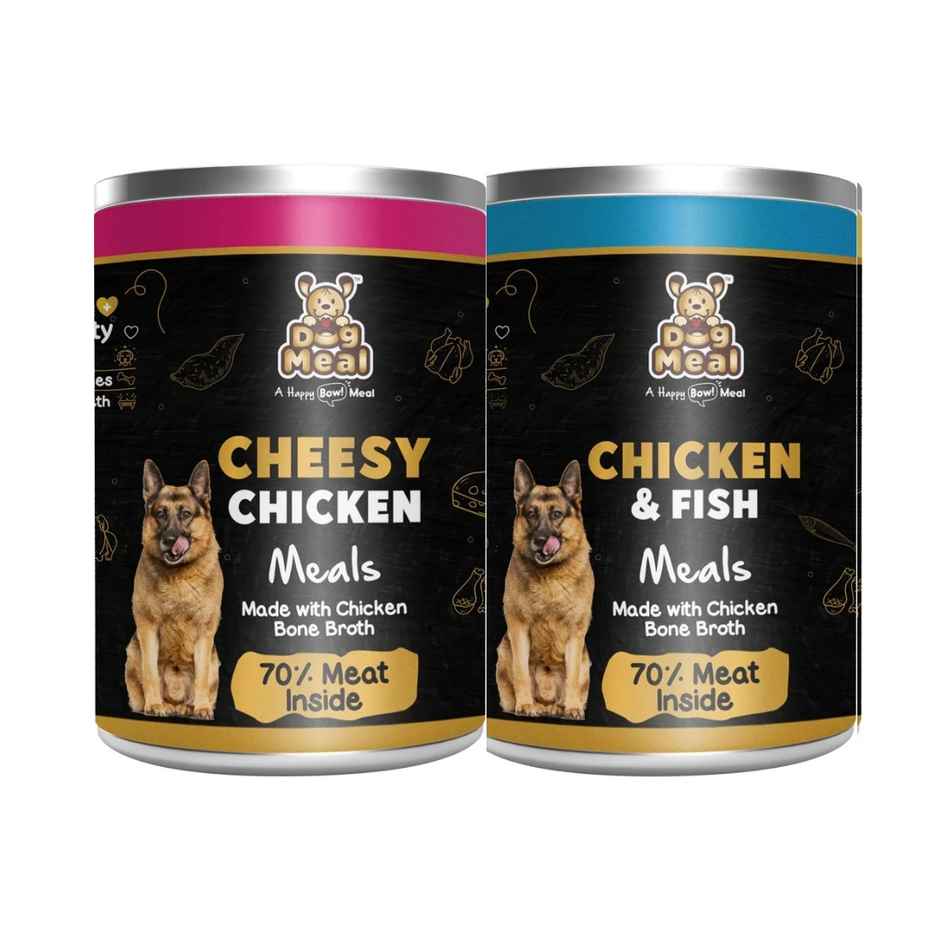 DogMeal Chicken And Cheese Fish Meals