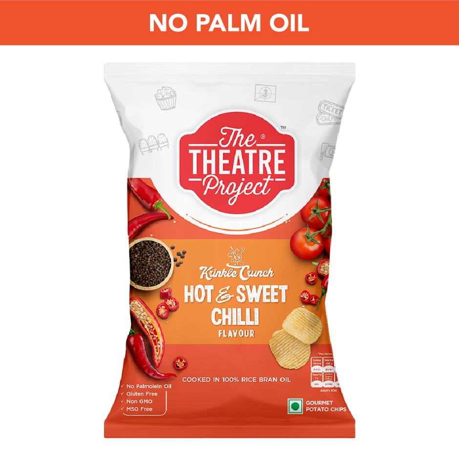 The Theatre Project Crinkle Cut-Hot & Sweet Chilli
