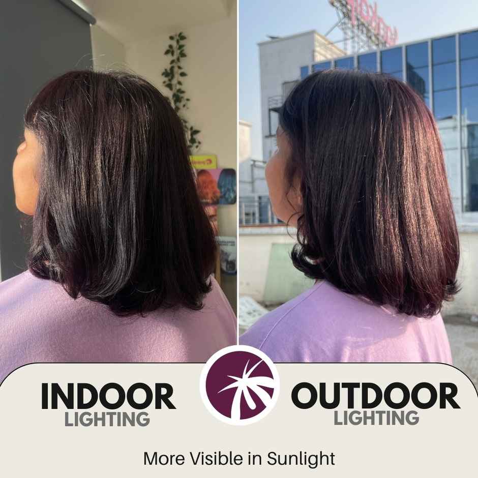 Paradyes Mini Rich Burgundy Timeless Hair Tint for Complete Grey Coverage