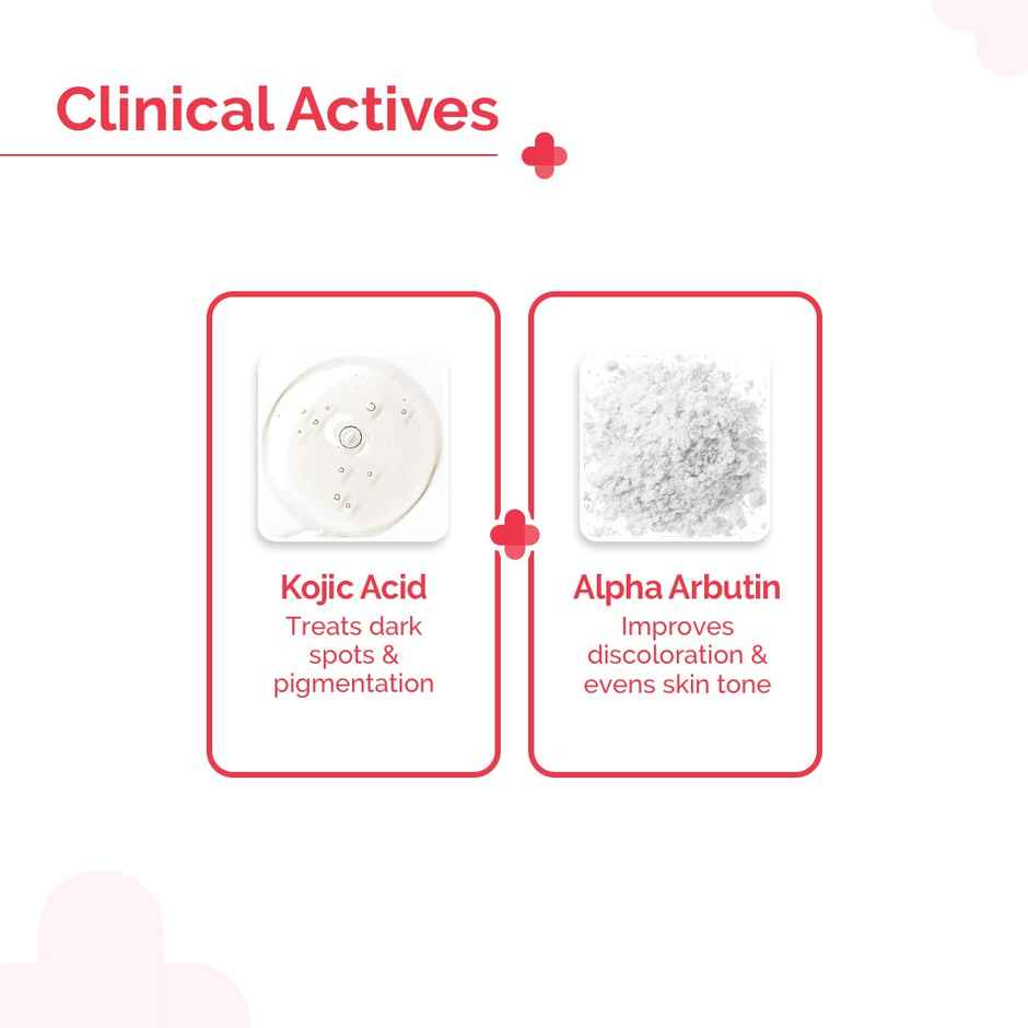 The Derma Co 1% Kojic Acid + Arbutin Face Serum Sheet Mask